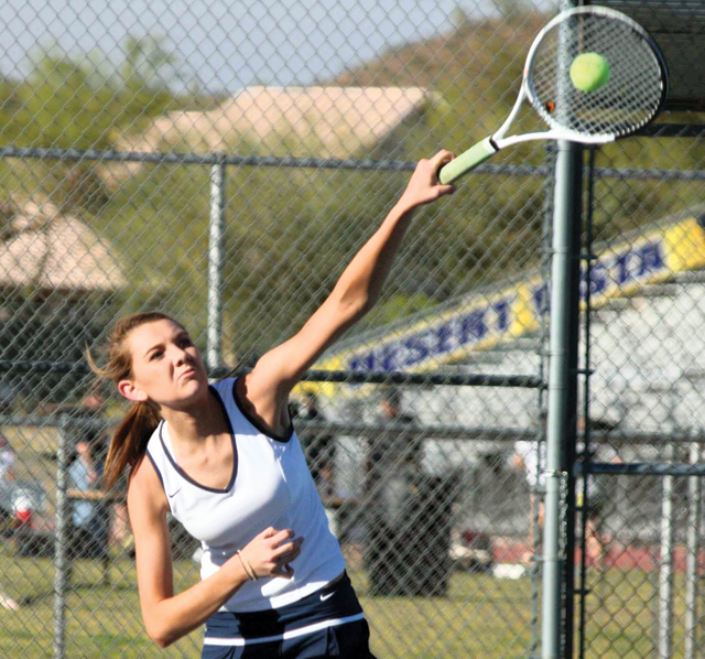 Quaggan takes one for DV girls tennis team